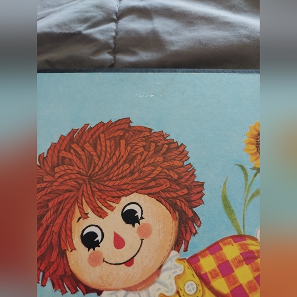 Vintage Raggedy Ann & Andy Prints on Pressed Board - Picture 4 of 8